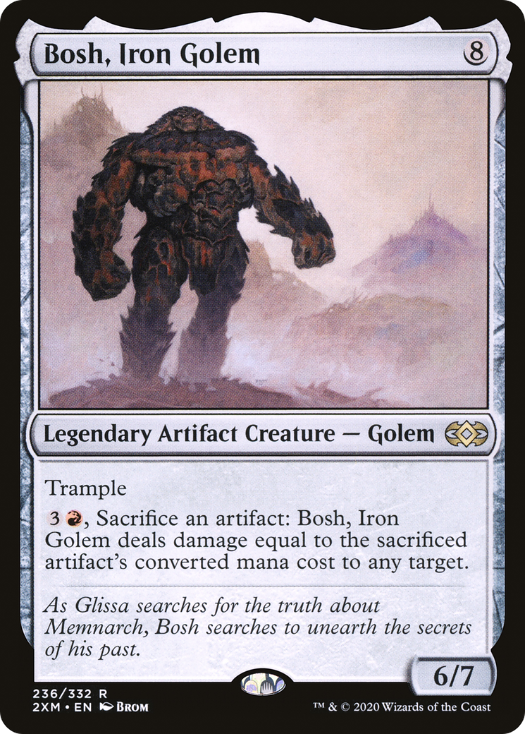 Bosh, Iron Golem (236) Foil - Double Masters