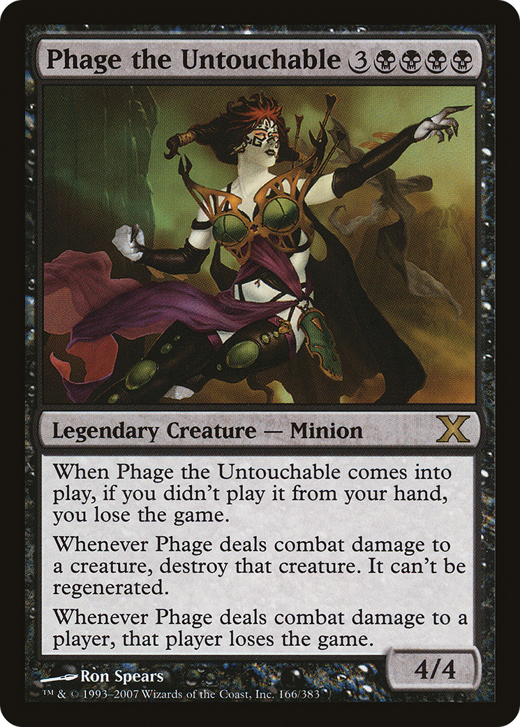 Phage the Untouchable (166) - Tenth Edition