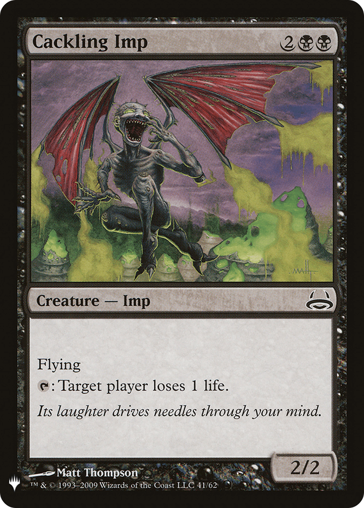 Cackling Imp (DDC-41) - The List