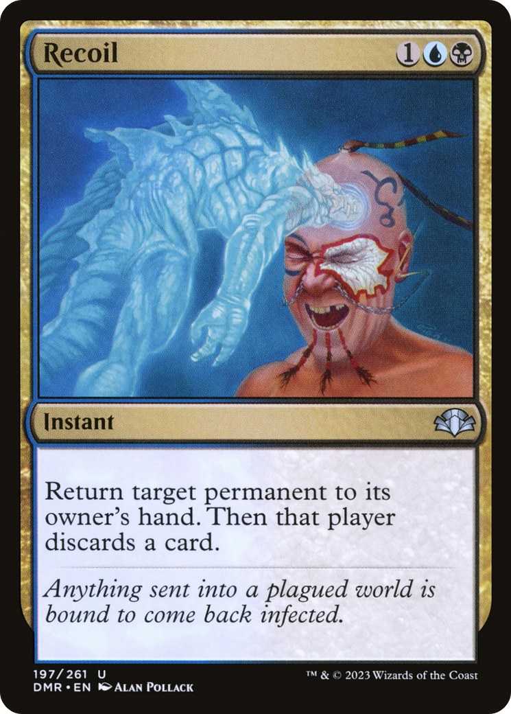 Recoil (197) Foil - Dominaria Remastered