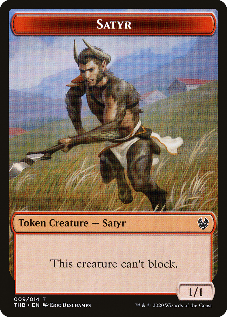 Satyr Token (009) - Theros Beyond Death Tokens