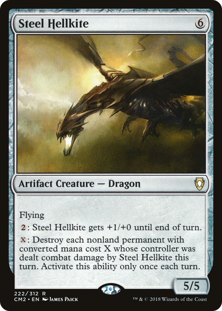 Steel Hellkite (222) - Commander Anthology Volume II