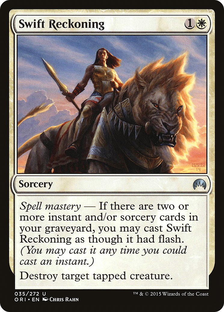 Swift Reckoning (035) Foil - Magic Origins
