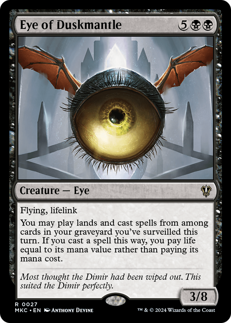 Eye of Duskmantle (027) - Murders at Karlov Manor Commander
