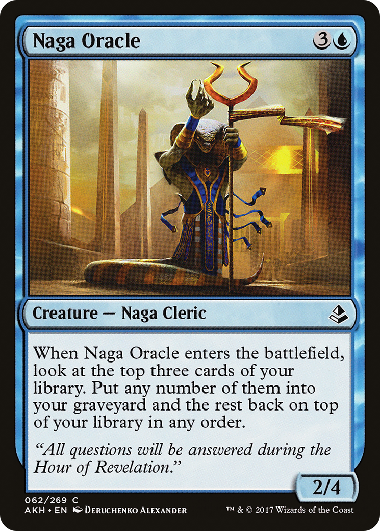 Naga Oracle (062) Foil - Amonkhet