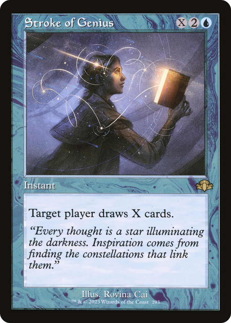 Stroke of Genius (Retro) (293) - Dominaria Remastered