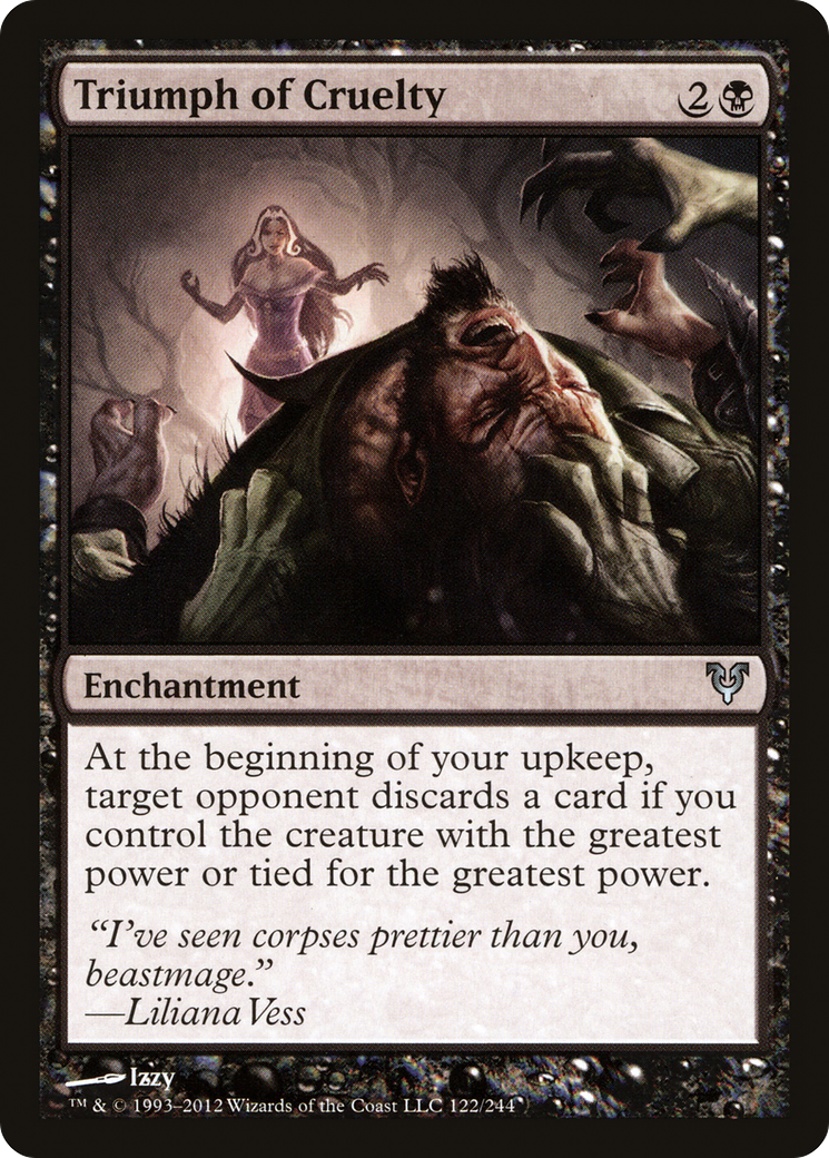 Triumph of Cruelty (122) - Avacyn Restored