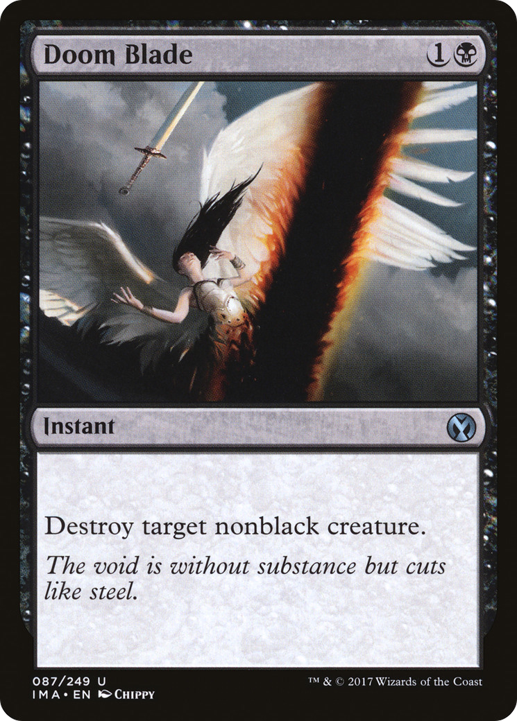 Doom Blade (087) Foil - Iconic Masters