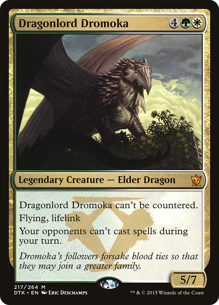 Dragonlord Dromoka (217) - Dragons of Tarkir