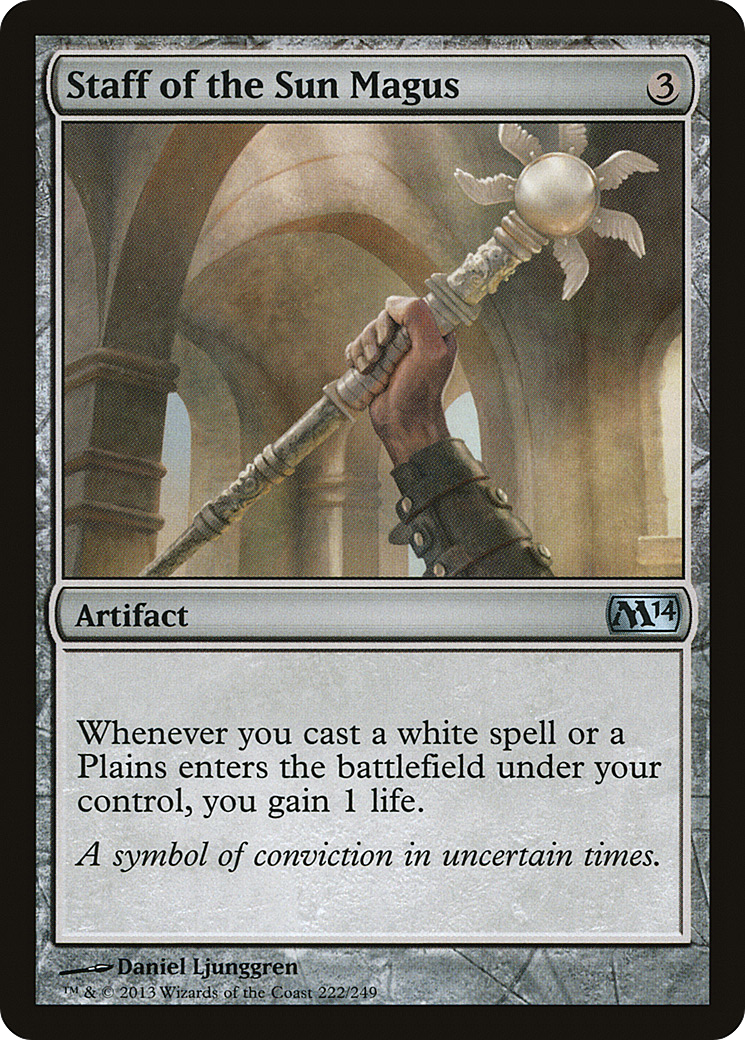 Staff of the Sun Magus (222) - Magic 2014