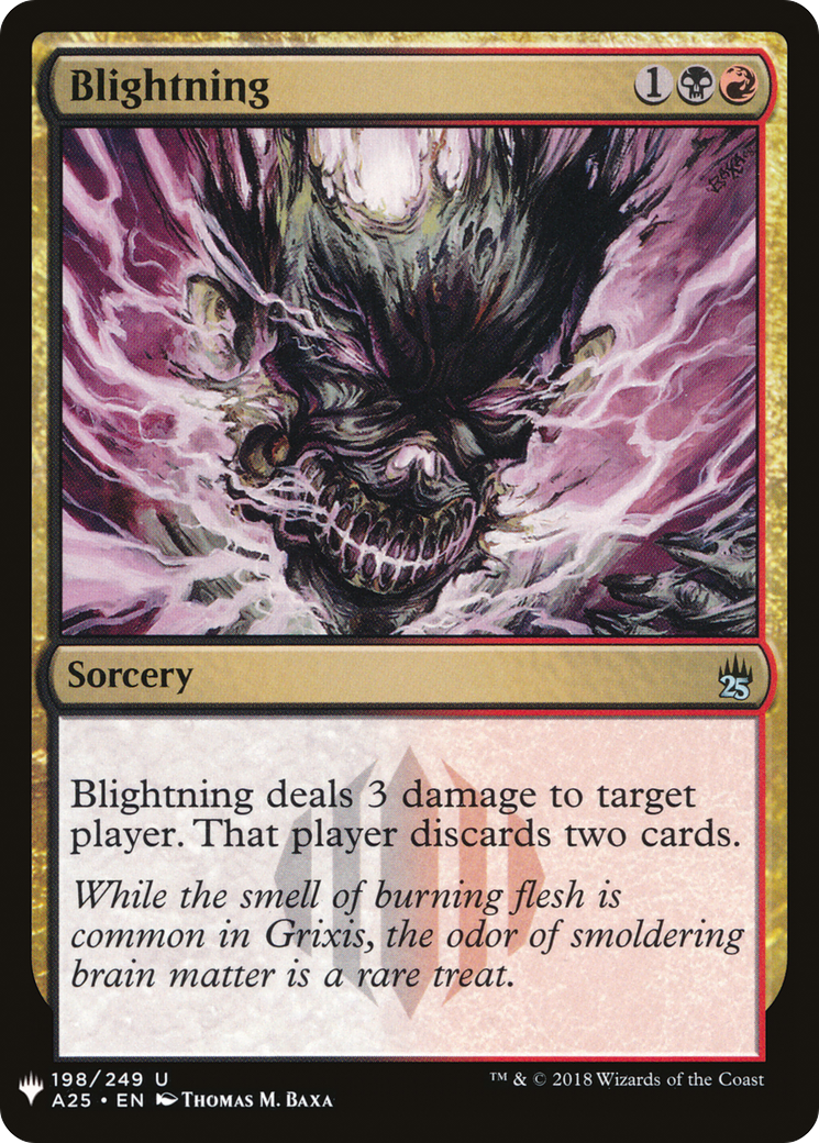 Blightning (A25-198) - The List
