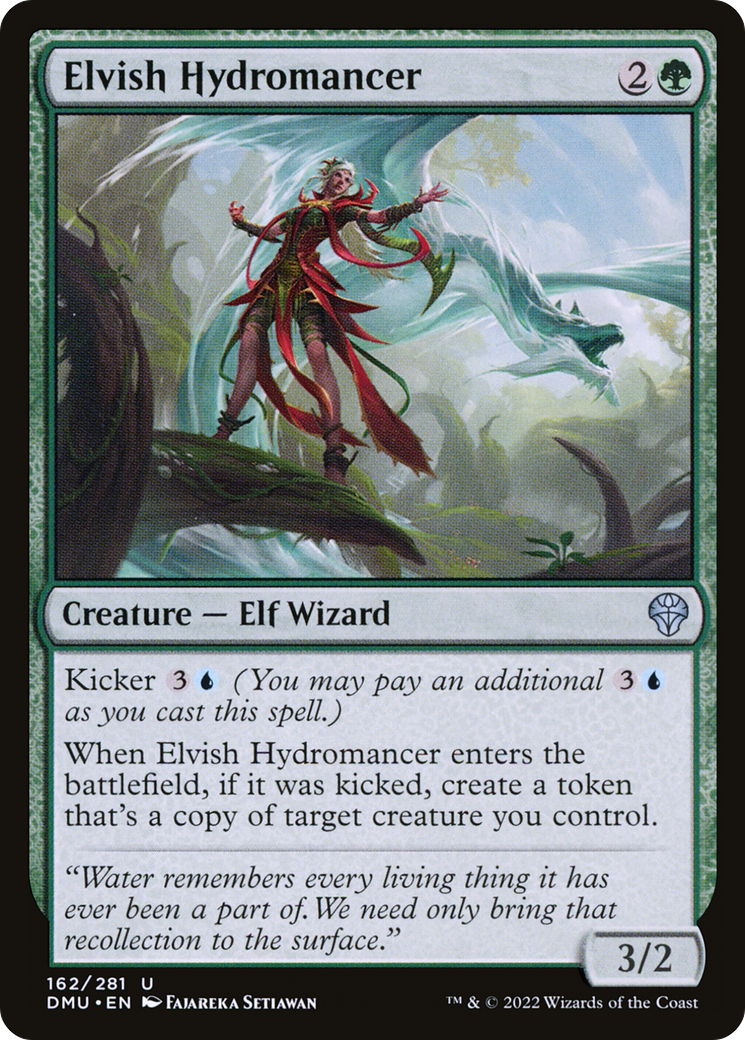 Elvish Hydromancer (162) Foil - Dominaria United