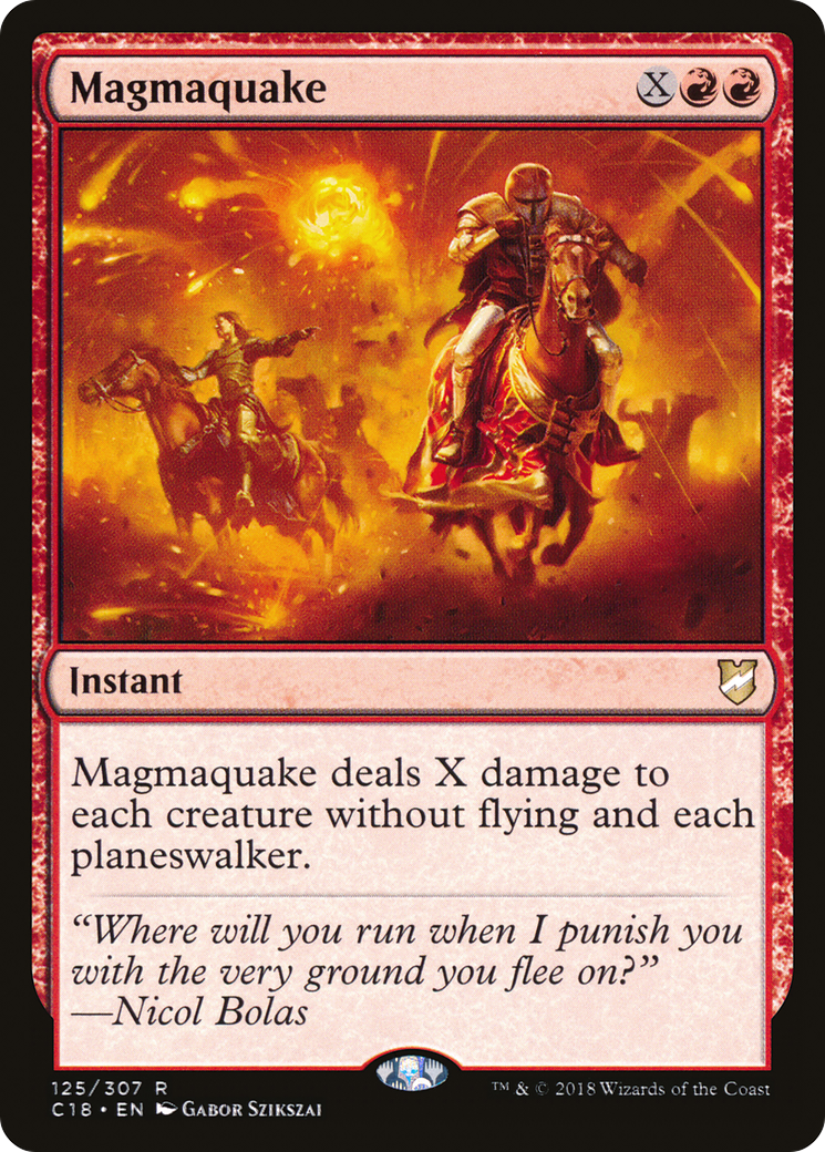 Magmaquake (125) - Commander 2018