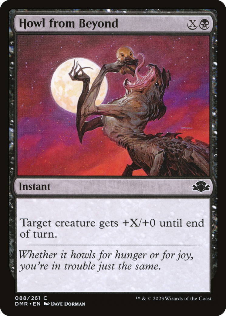 Howl from Beyond (088) - Dominaria Remastered