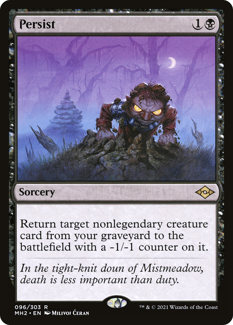 Persist (096) Foil - Modern Horizons 2