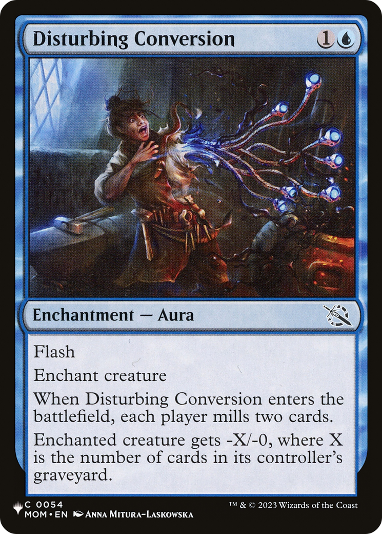 Disturbing Conversion (MOM-54) - The List