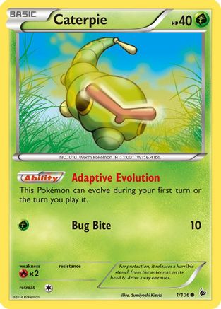 Caterpie (1) - XY Flashfire
