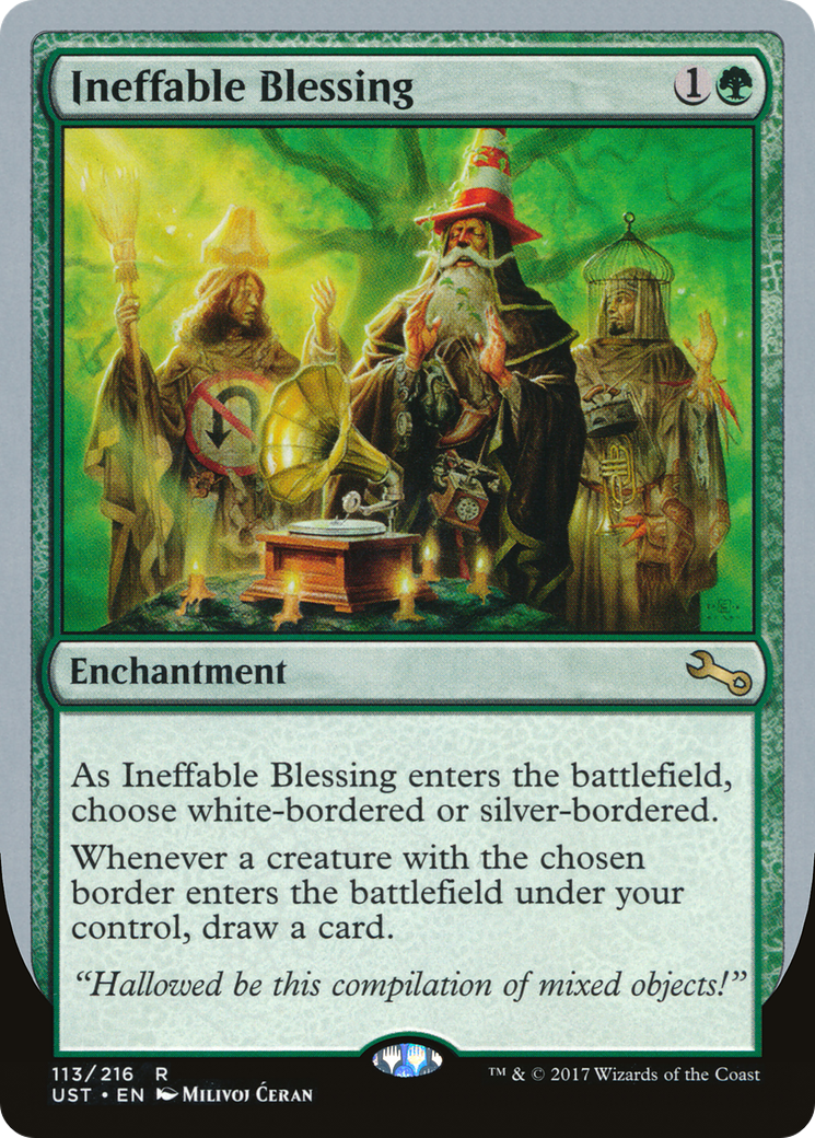 Ineffable Blessing (113c) - Unstable