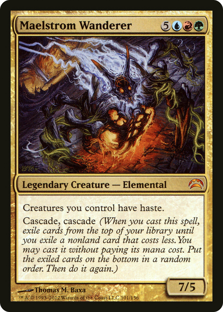 Maelstrom Wanderer (101) Foil - Planechase 2012