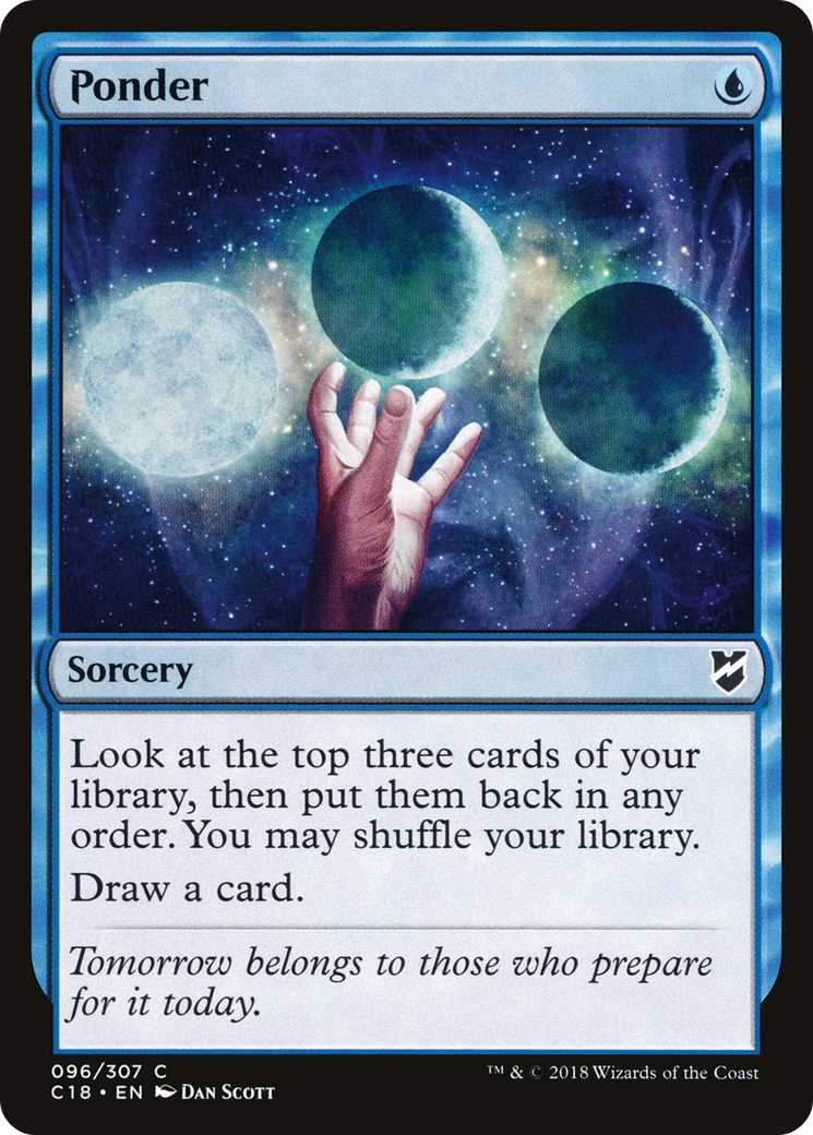 Ponder (096) - Commander 2018