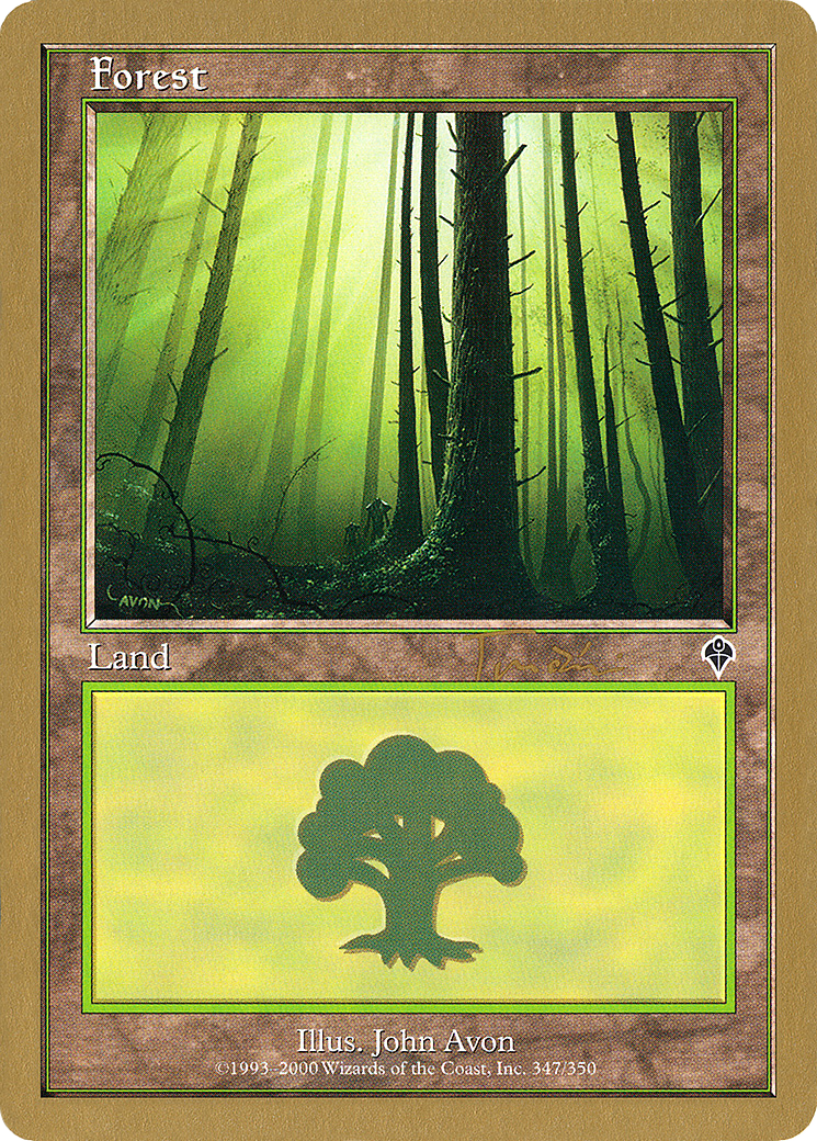 Forest (Retro) (jt347) - World Championship Decks 2001