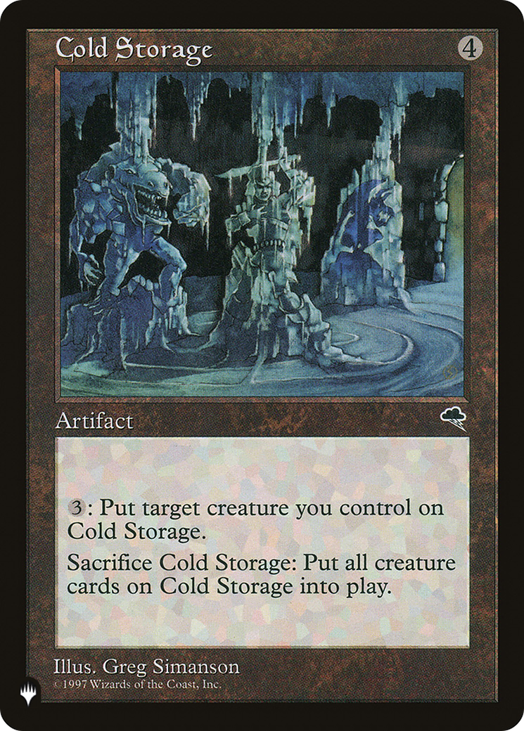 Cold Storage (Retro) (TMP-280) - The List