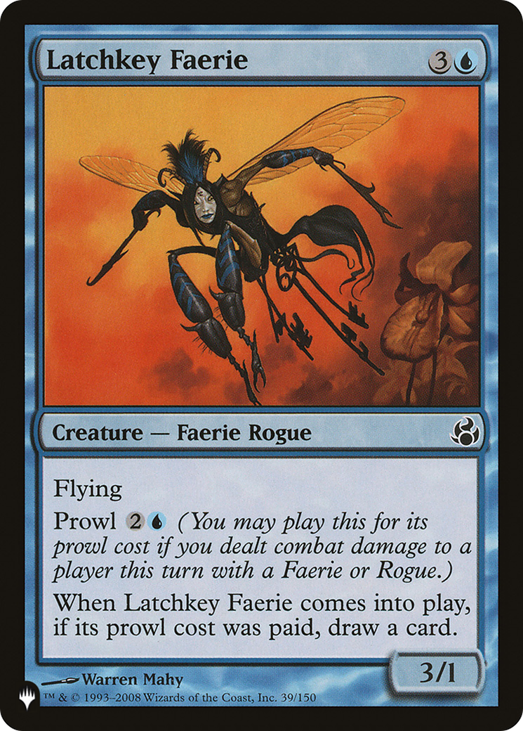Latchkey Faerie (MOR-39) - The List