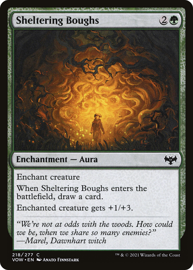 Sheltering Boughs (218) - Innistrad: Crimson Vow