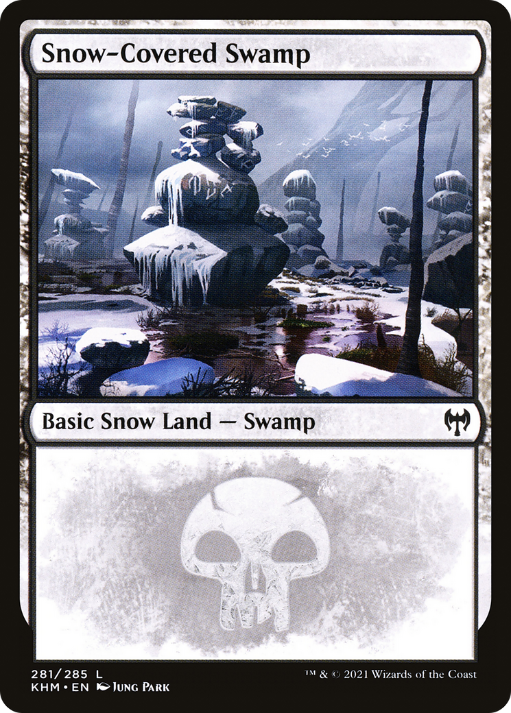 Snow-Covered Swamp (281) Foil - Kaldheim