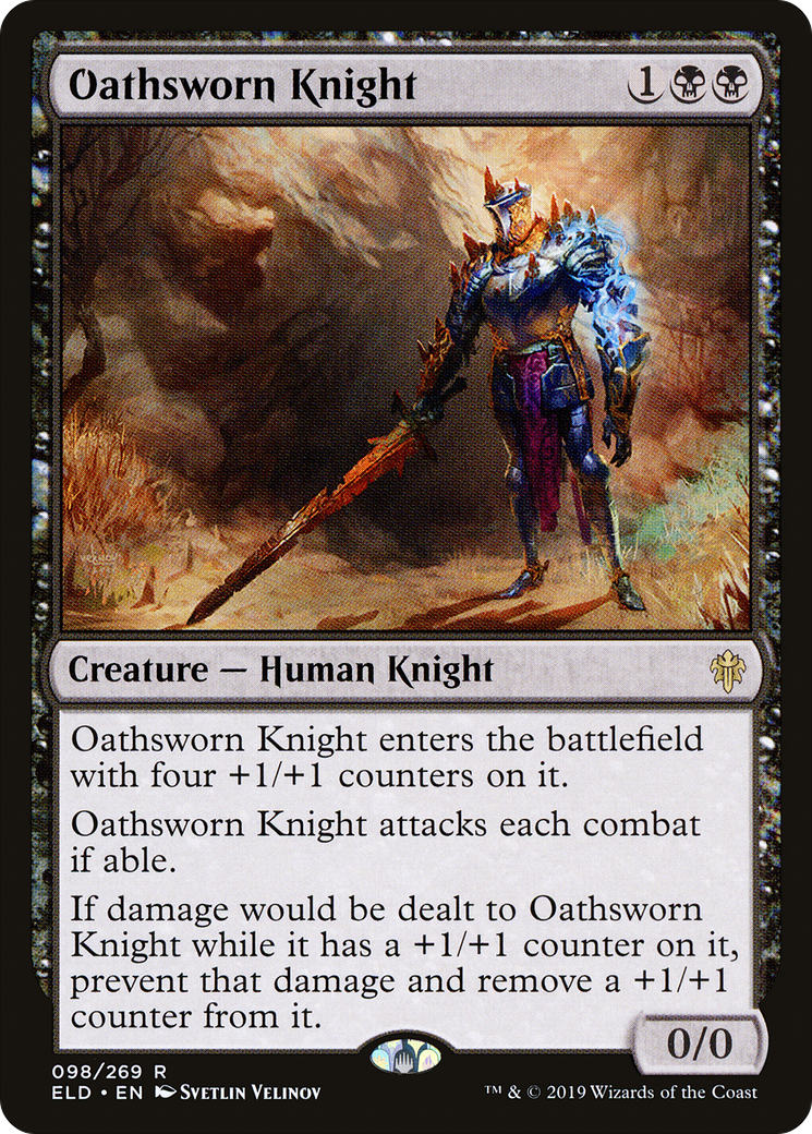 Oathsworn Knight (098) - Throne of Eldraine