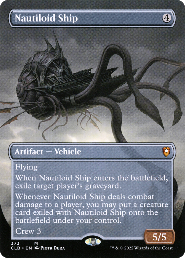 Nautiloid Ship (373) Foil - Commander Legends: Battle for Baldur's Gate