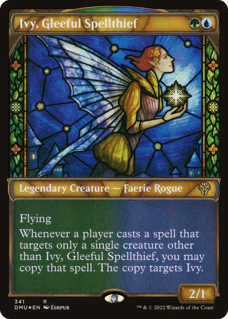 Ivy, Gleeful Spellthief (Showcase) (341) Foil - Dominaria United
