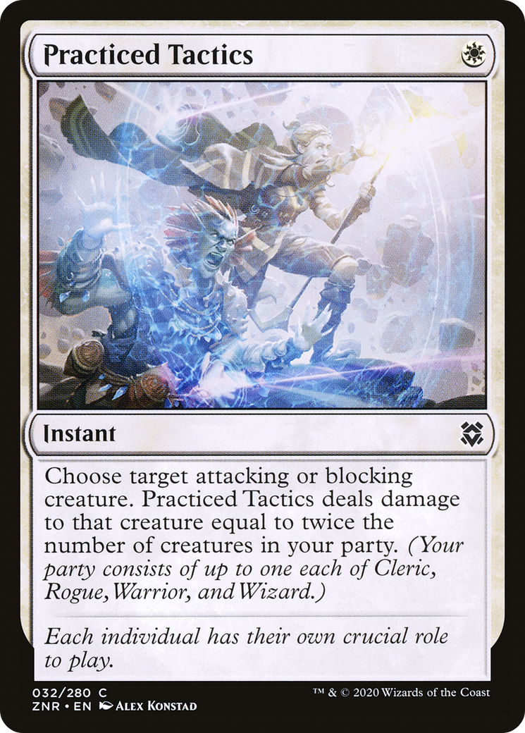 Practiced Tactics (032) - Zendikar Rising
