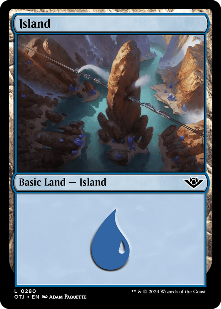 Island (280) - Outlaws of Thunder Junction