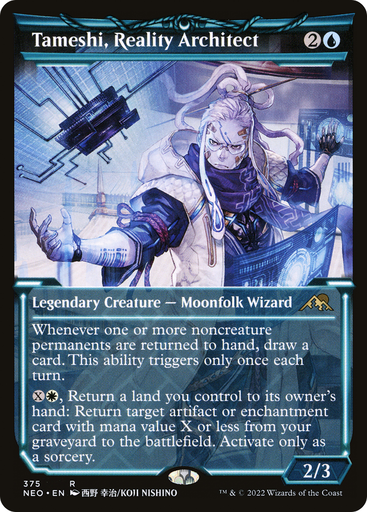 Tameshi, Reality Architect (Showcase) (375) - Kamigawa: Neon Dynasty