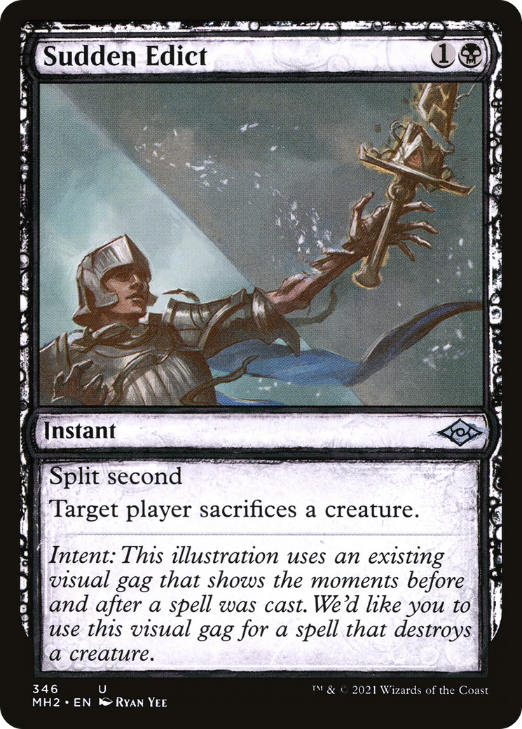 Sudden Edict (Showcase) (346) - Modern Horizons 2