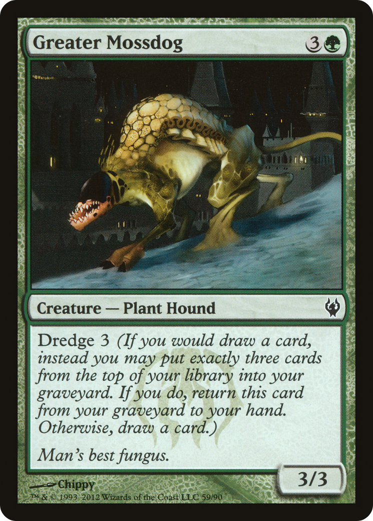 Greater Mossdog (059) - Duel Decks: Izzet vs. Golgari