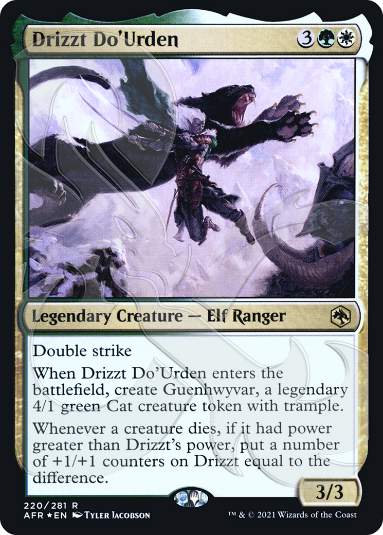 Drizzt Do'Urden (220) Foil - Adventures in the Forgotten Realms Promos