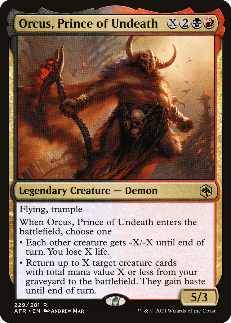 Orcus, Prince of Undeath (229) - Adventures in the Forgotten Realms