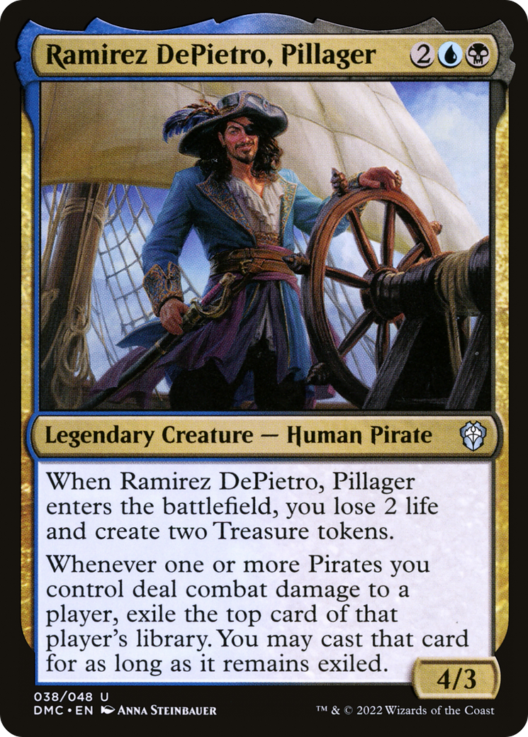 Ramirez DePietro, Pillager (038) - Dominaria United Commander