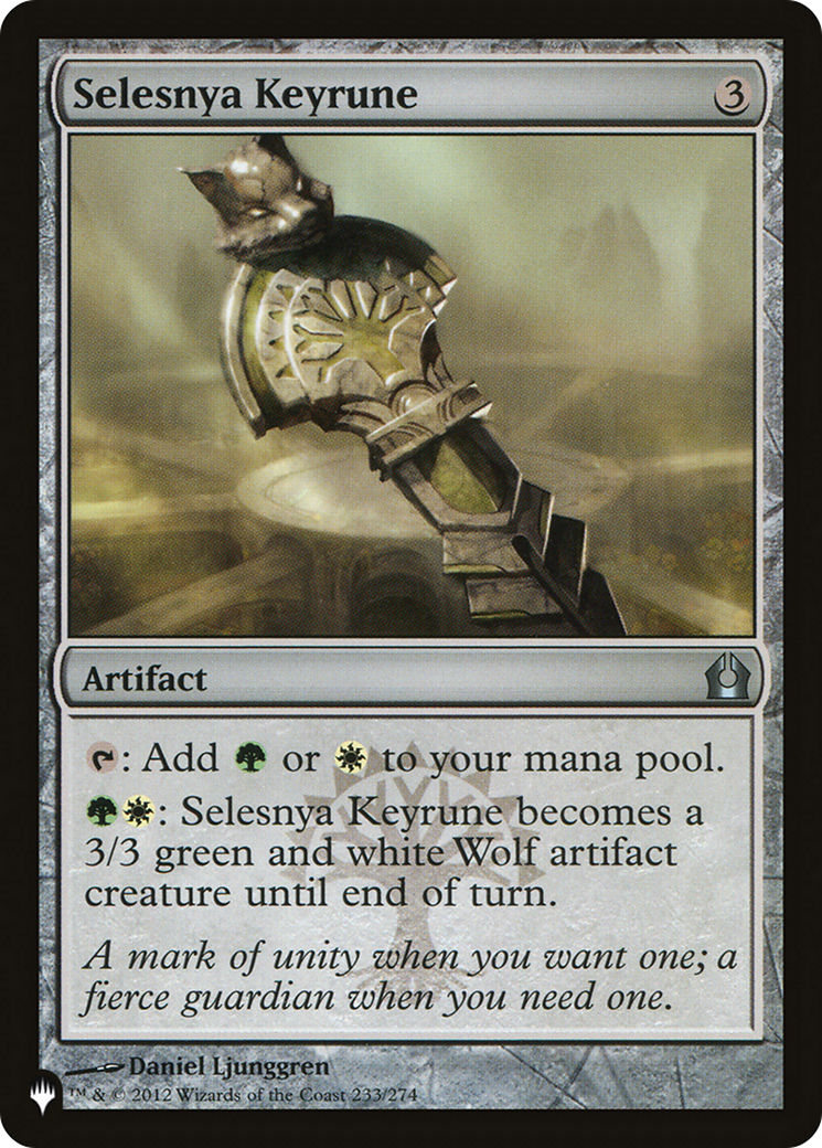 Selesnya Keyrune (RTR-233) - The List