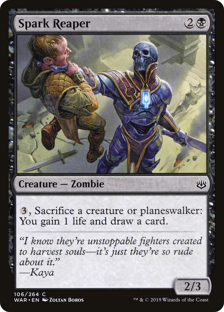 Spark Reaper (106) Foil - War of the Spark