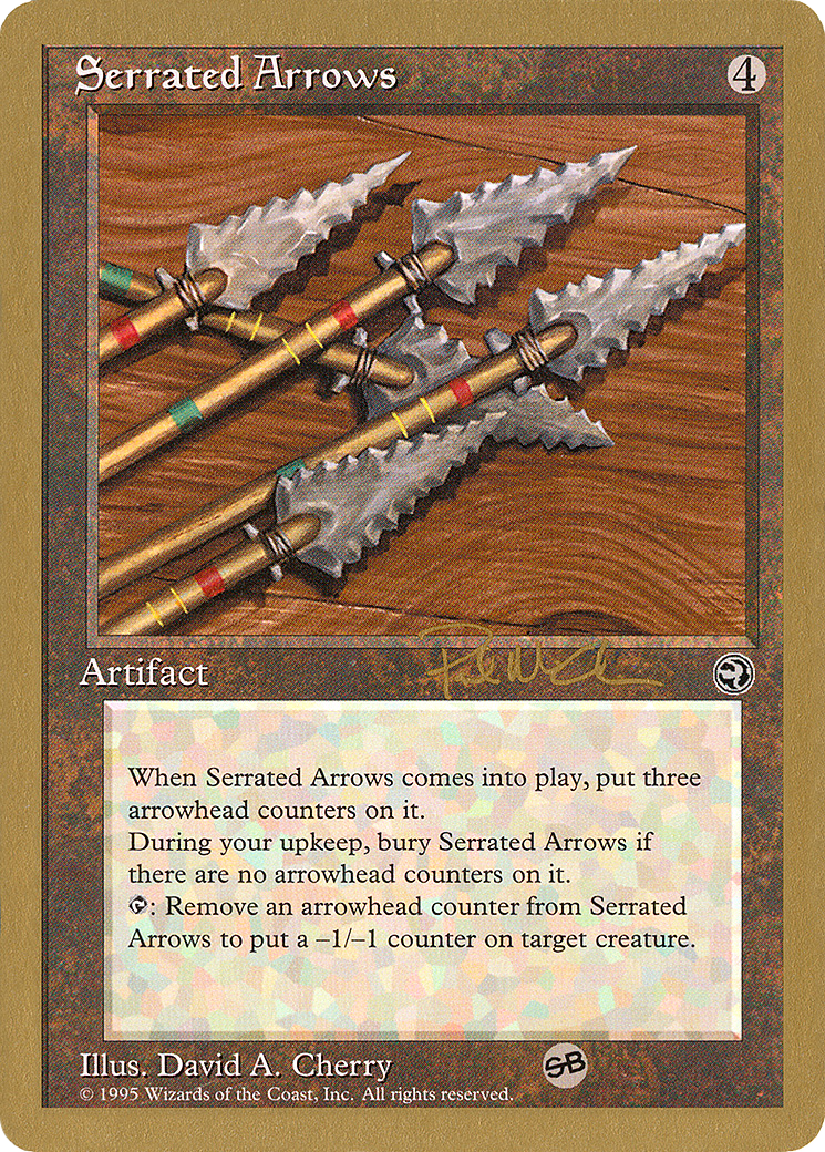 Serrated Arrows - 1997 Paul McCabe (HML) (SB) (Retro) - World Championship Decks 1997