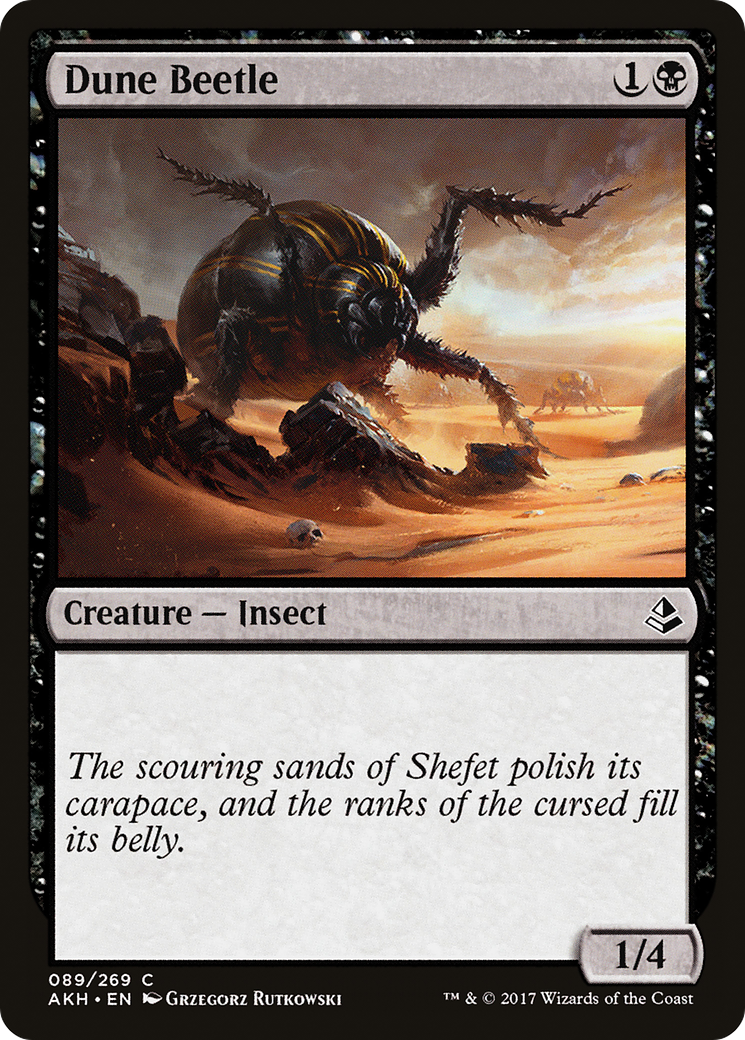 Dune Beetle (089) Foil - Amonkhet