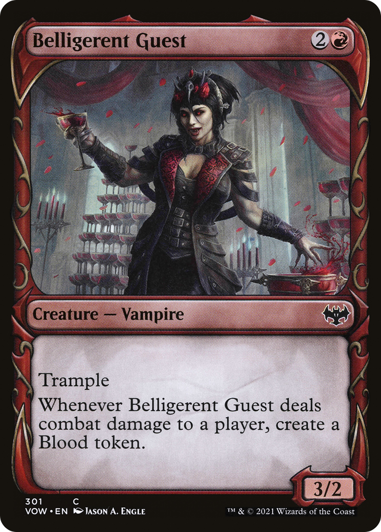 Belligerent Guest (Showcase) (301) - Innistrad: Crimson Vow