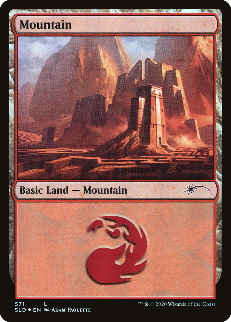 Mountain (571) Foil - Secret Lair Drop