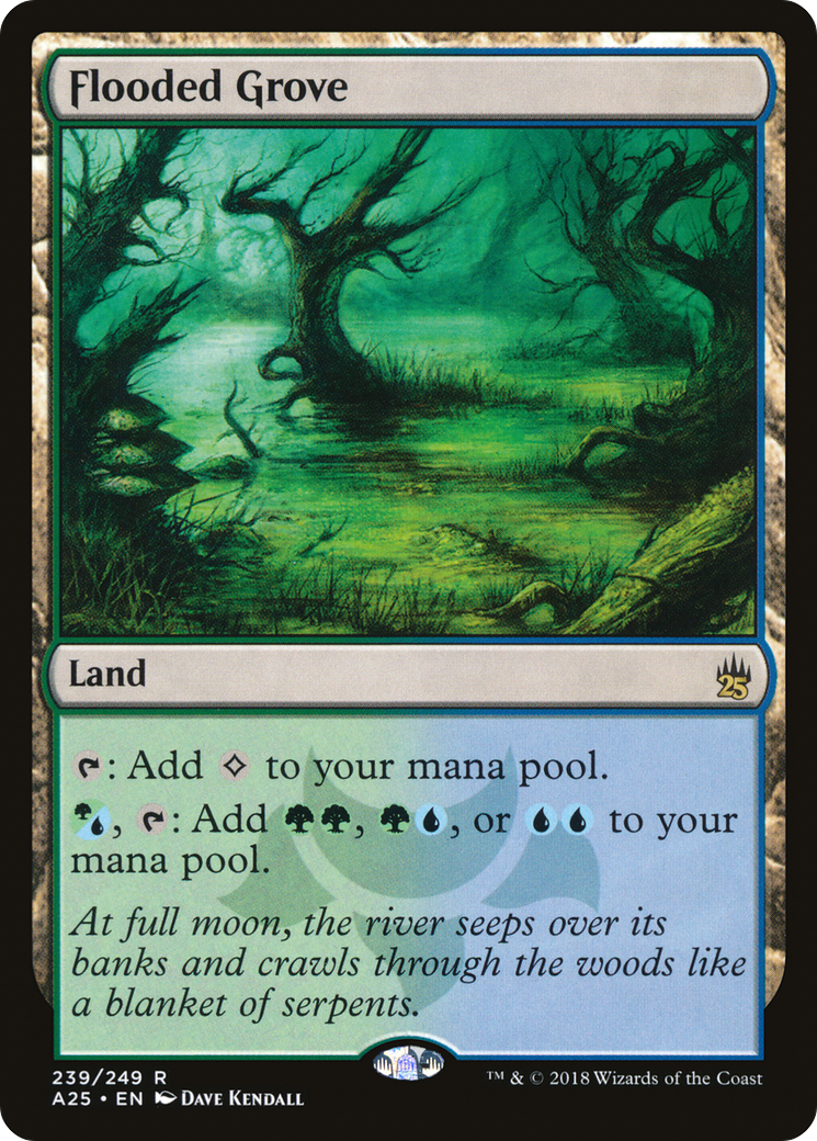 Flooded Grove (239) Foil - Masters 25