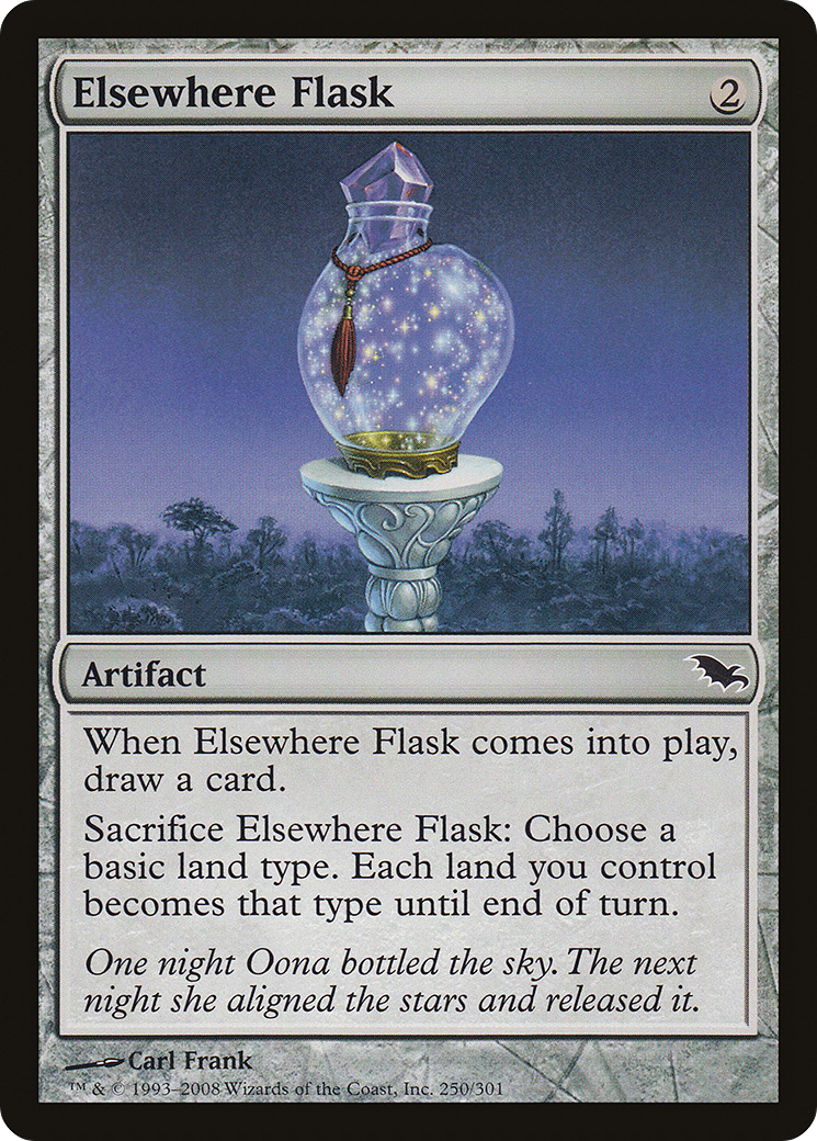 Elsewhere Flask (250) Foil - Shadowmoor