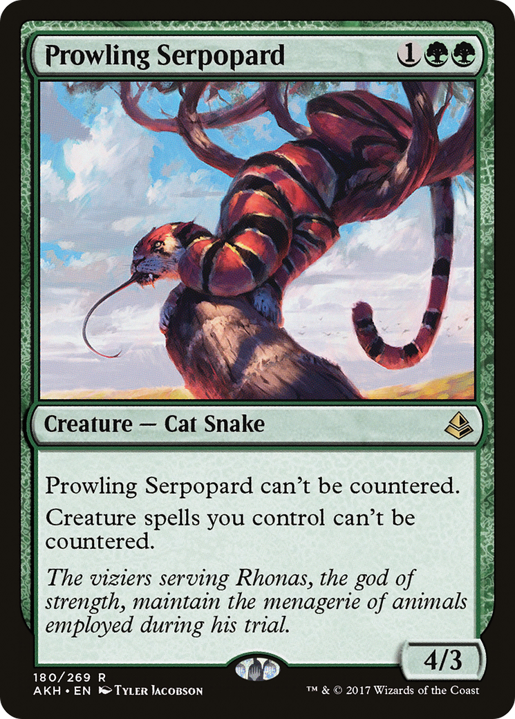 Prowling Serpopard (180) - Amonkhet