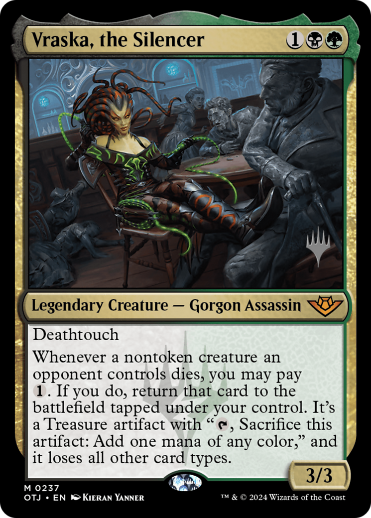 Vraska, the Silencer (237) - Outlaws of Thunder Junction Promos